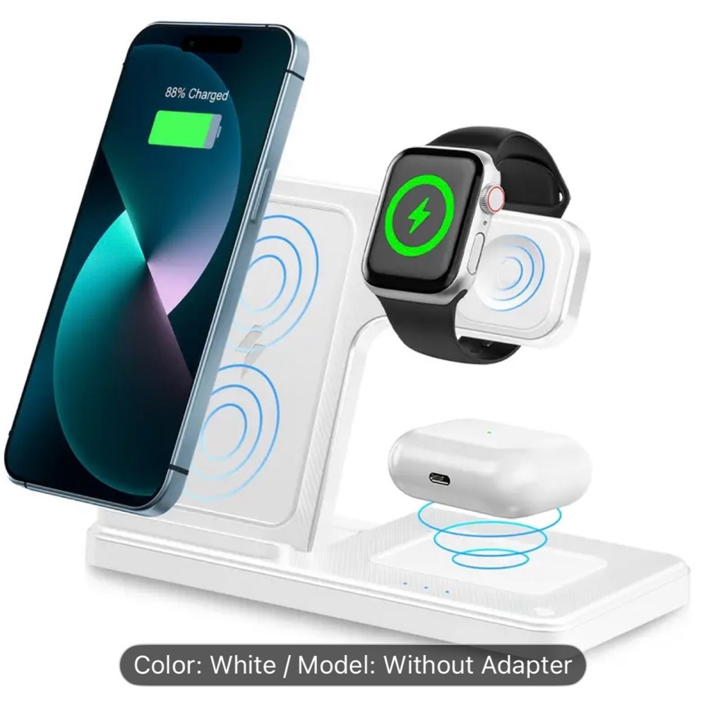 3 in 1 Wireless Charging Station